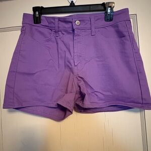 Old Navy Purple High Waist Women’s Shorts